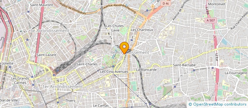 localisation de l'entreprise MONSIEUR MOHSEN OUADHOUR à MARSEILLE