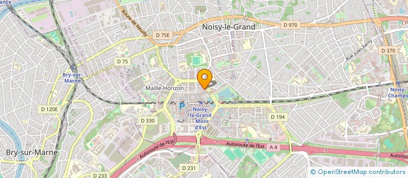 localisation de l'entreprise MONSIEUR MOHSEN OUARDANI à NOISY-LE-GRAND