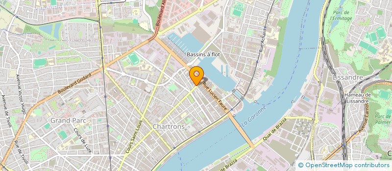 localisation de l'entreprise MONSIEUR MOHSEN SADEGHI  BORDEAUX