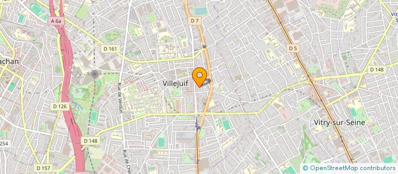 localisation de l'entreprise MONSIEUR MOHSIN ALAMI à VILLEJUIF