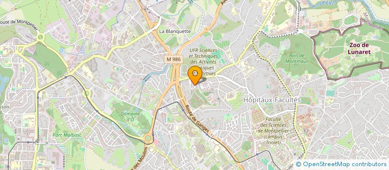 localisation de l'entreprise MONSIEUR MOHSIN BOUDCHAR AOULAD ISSA à MONTPELLIER