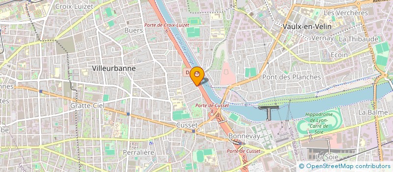 localisation de l'entreprise MONSIEUR MOHSIN HUSSAIN BIBI  VILLEURBANNE