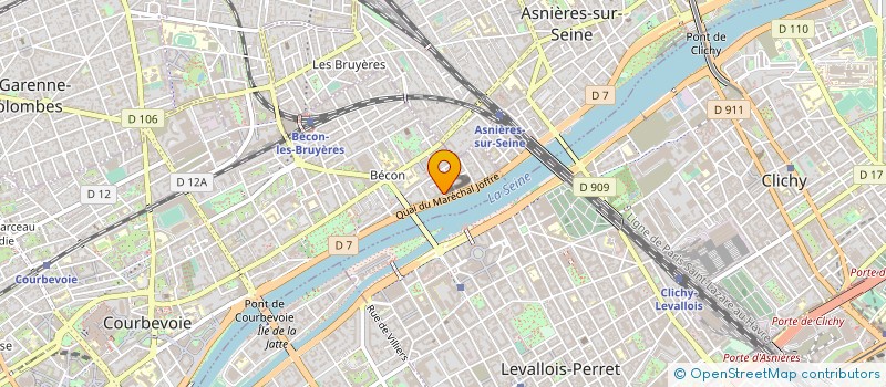 localisation de l'entreprise MONSIEUR MOHSIN LAASRI à COURBEVOIE