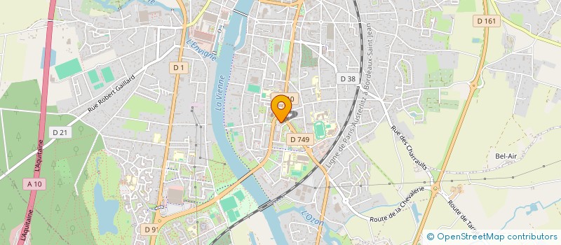 localisation de l'entreprise MONSIEUR MOHSIN MAHGOUB ADAM  CHATELLERAULT