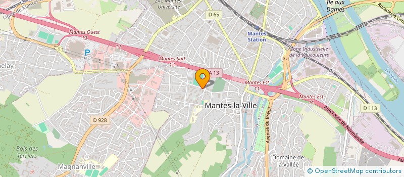 localisation de l'entreprise MONSIEUR MOHSINE GAOUZI  MANTES-LA-VILLE