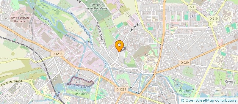 localisation de l'entreprise MONSIEUR MOHSSEN CHABBAR à AMIENS