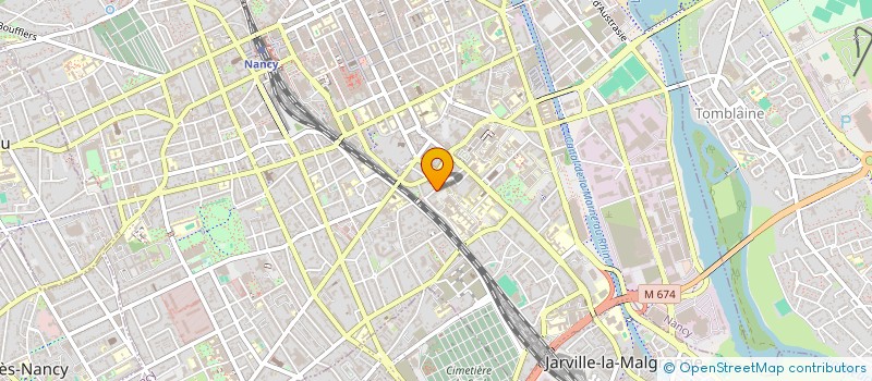 localisation de l'entreprise MONSIEUR MOHSSEN MSILINI  NANCY