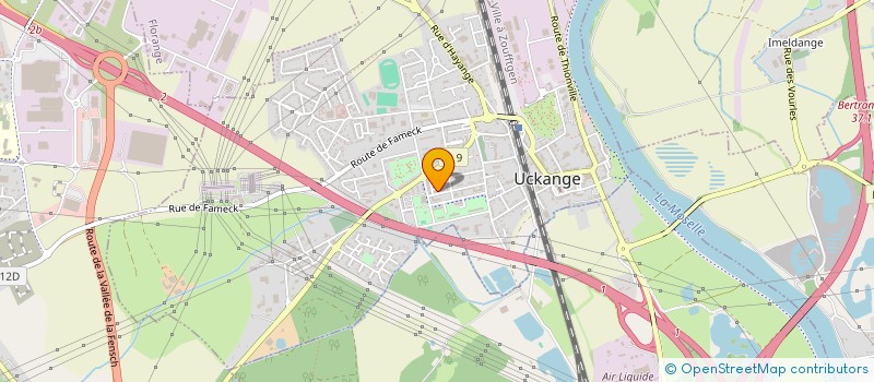 localisation de l'entreprise MONSIEUR MOHSSINE BELKOUCH  UCKANGE