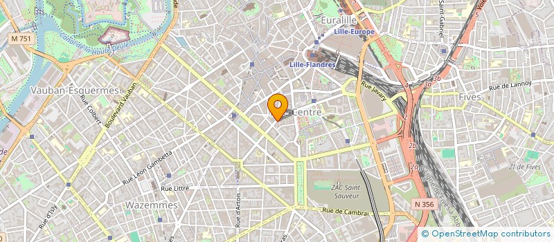 localisation de l'entreprise MONSIEUR MOHSSINE HAFYD à LILLE