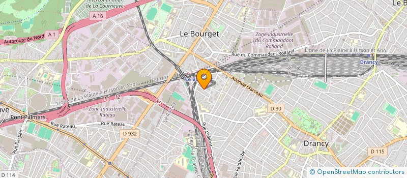 localisation de l'entreprise MONSIEUR MOHSSINE JLIL  DRANCY