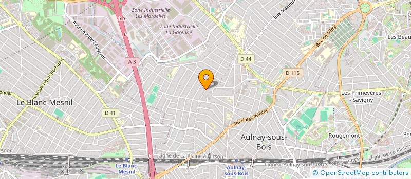 localisation de l'entreprise MONSIEUR MOHTADI MOHAMED ALI à AULNAY-SOUS-BOIS