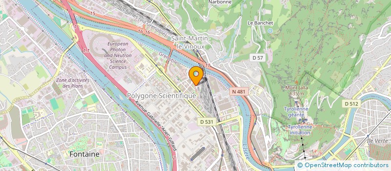 localisation de l'entreprise MONSIEUR MOHTASHAM BAHADORI  GRENOBLE