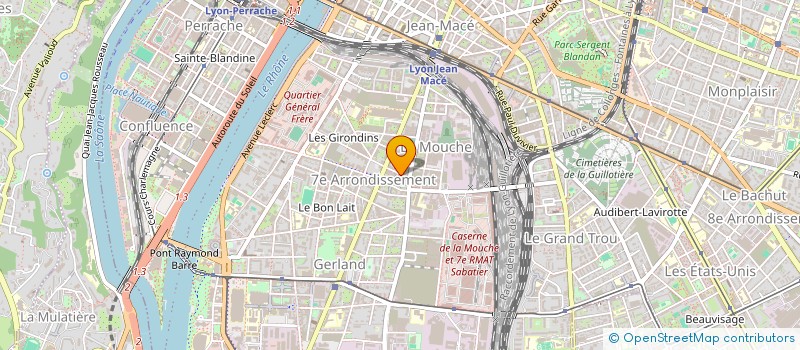 localisation de l'entreprise MONSIEUR MOHYIDDINE SOUIHER  LYON