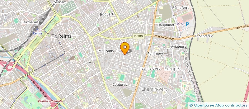 localisation de l'entreprise MONSIEUR MOIN AFZAL à REIMS