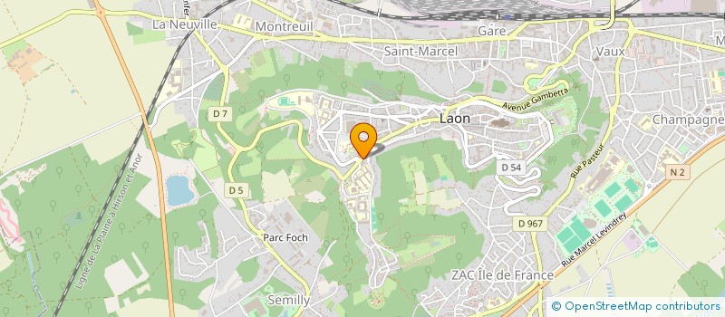 localisation de l'entreprise MONSIEUR MOIN KHAN à LAON