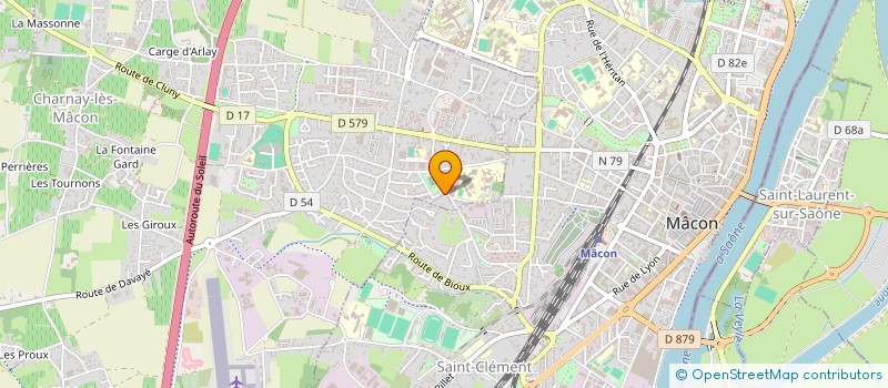 localisation de l'entreprise MONSIEUR MOINDJIE IBRAHIME  CHARNAY-LES-MACON