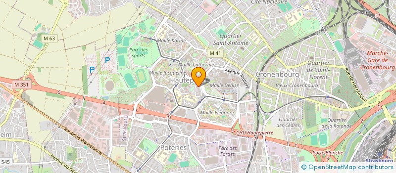 localisation de l'entreprise MONSIEUR MOISA CIRPACI à STRASBOURG