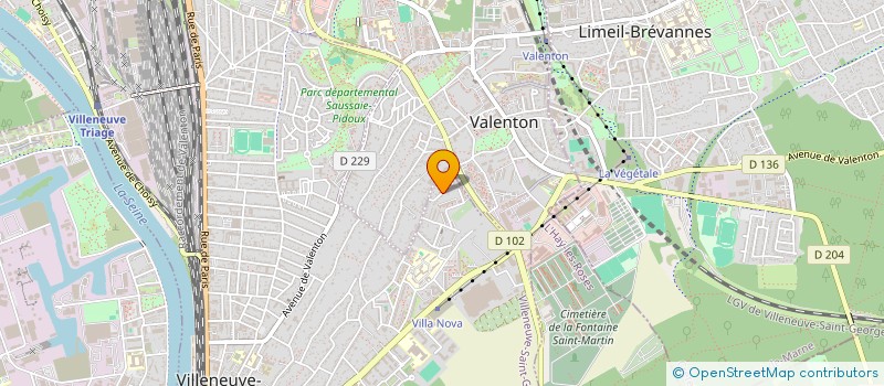 localisation de l'entreprise MONSIEUR MOISAN LUCIAN à VILLENEUVE-SAINT-GEORGES