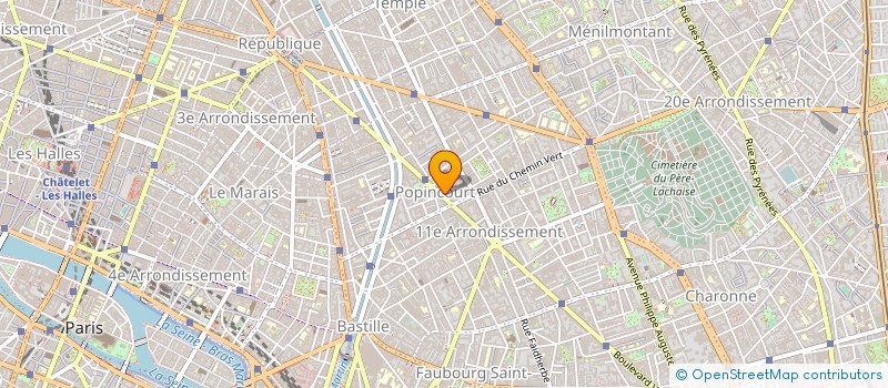 localisation de l'entreprise MONSIEUR MOISE ASSAL  PARIS