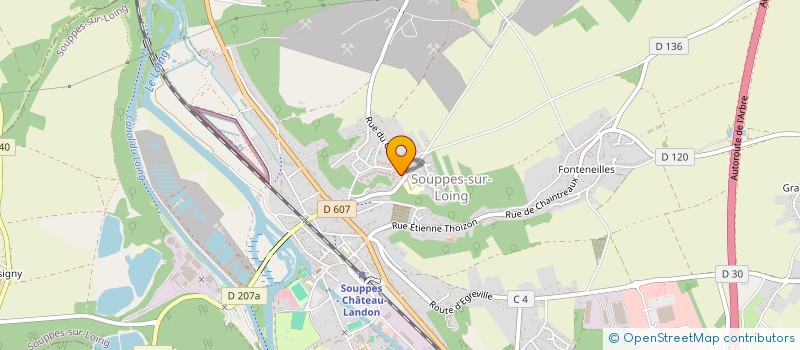 localisation de l'entreprise MONSIEUR MOISE ASSOGBA  SOUPPES-SUR-LOING