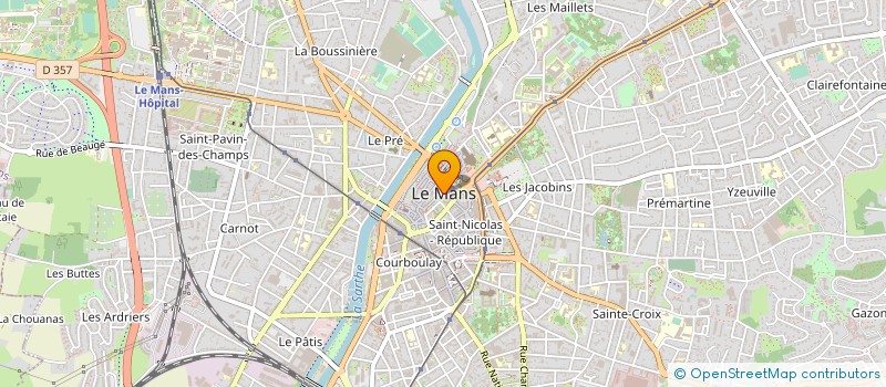localisation de l'entreprise MONSIEUR MOISE AUFFRAY à LE MANS