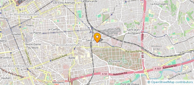 localisation de l'entreprise MONSIEUR MOISE BENICHOU à MARSEILLE