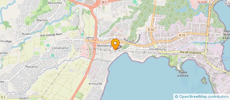 localisation de l'entreprise MONSIEUR MOISE BENJAMIN à BAIE MAHAULT