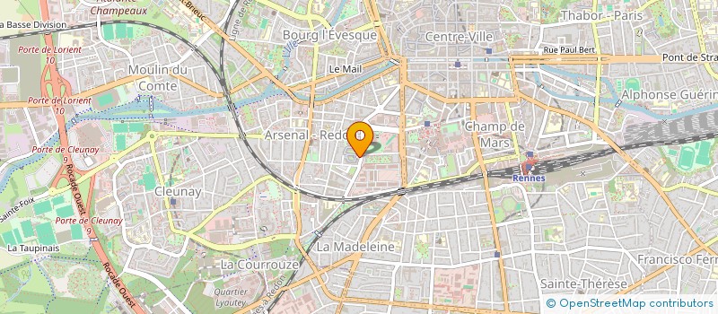 localisation de l'entreprise MONSIEUR MOISE BLIVET  RENNES