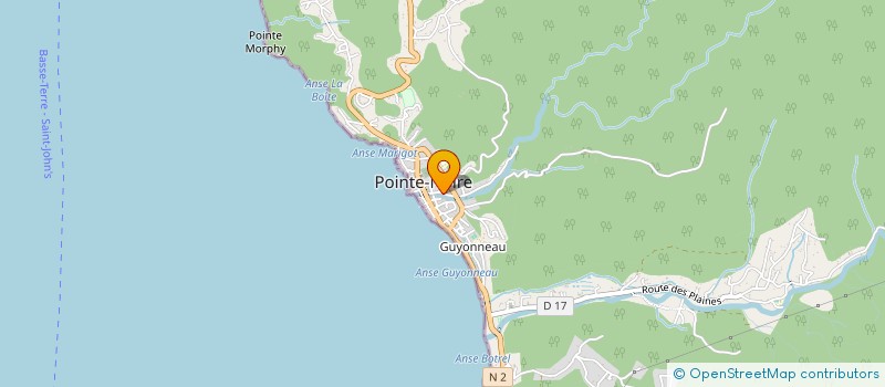 localisation de l'entreprise MONSIEUR MOISE CABRION  POINTE-NOIRE