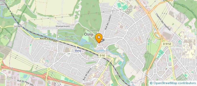 localisation de l'entreprise MONSIEUR MOISE CAPELLO à OSNY
