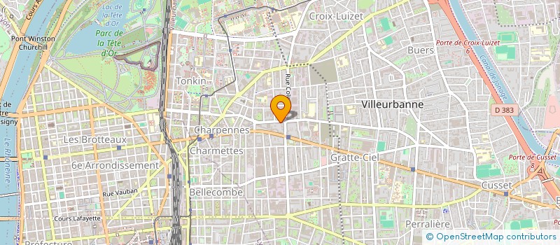 localisation de l'entreprise MONSIEUR MOISE CARDON à VILLEURBANNE