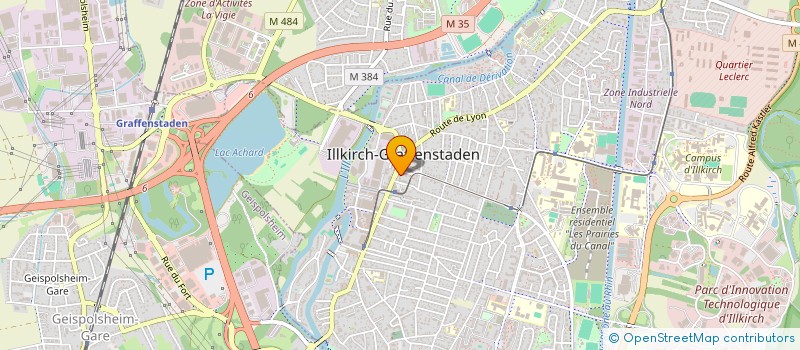 localisation de l'entreprise MONSIEUR MOISE CARLOS  ILLKIRCH-GRAFFENSTADEN