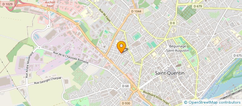 localisation de l'entreprise MONSIEUR MOISE CHATELAIN à SAINT-QUENTIN