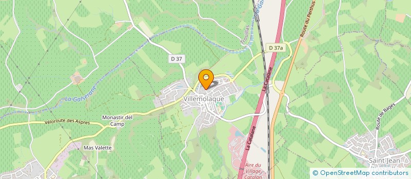 localisation de l'entreprise MONSIEUR MOISE CONTRAIRE  FOURQUES