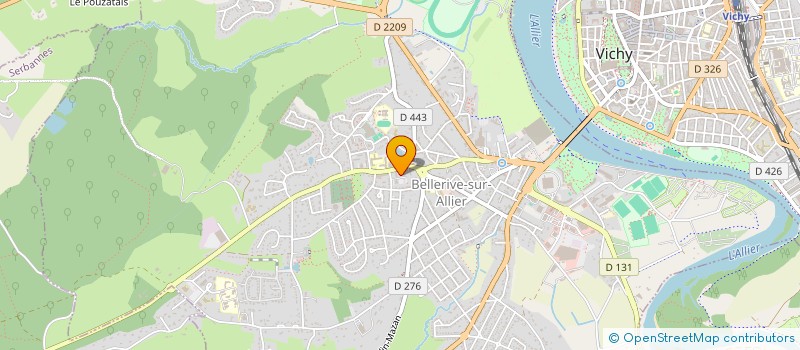 localisation de l'entreprise MONSIEUR MOISE CORTES à BELLERIVE SUR ALLIER