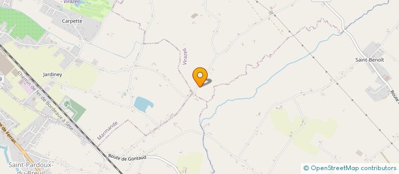 localisation de l'entreprise MONSIEUR MOISE DADJO  BEAUPUY