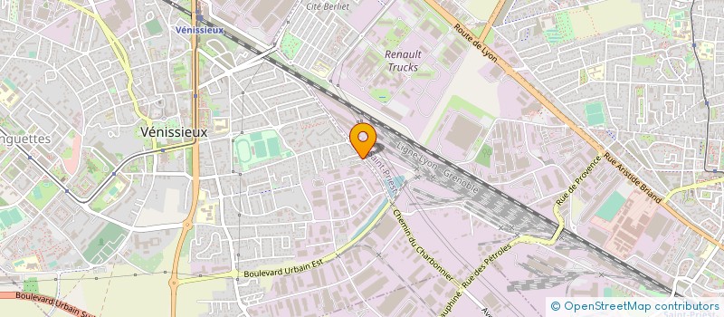 localisation de l'entreprise MONSIEUR MOISE DEL DUCA  VENISSIEUX