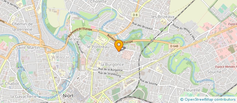 localisation de l'entreprise MONSIEUR MOISE DOUMERET à NIORT