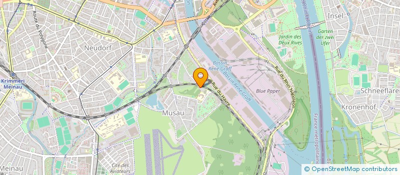 localisation de l'entreprise MONSIEUR MOISE HAAS à STRASBOURG