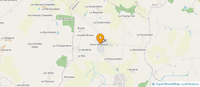 localisation de l'entreprise MONSIEUR MOISE HERVE  MARCILLE-LA-VILLE