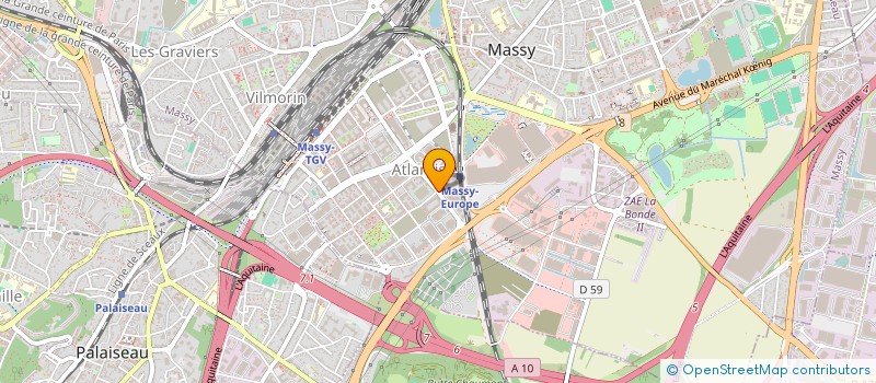 localisation de l'entreprise MONSIEUR MOISE KABONGO KENATSHILONGO  MASSY