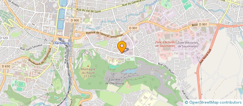 localisation de l'entreprise MONSIEUR MOISE KACHI  CHERBOURG-EN-COTENTIN