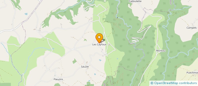 localisation de l'entreprise MONSIEUR MOISE LACOSTE  LESCURE-JAOUL