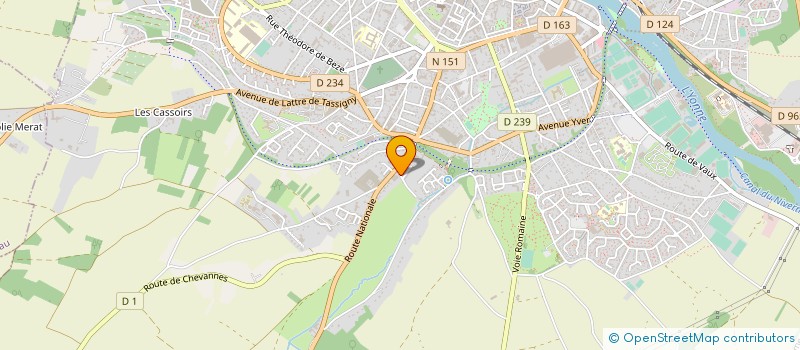 localisation de l'entreprise MONSIEUR MOISE LAMBERT à AUXERRE