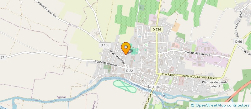 localisation de l'entreprise MONSIEUR MOISE LARTONNI à JARNAC