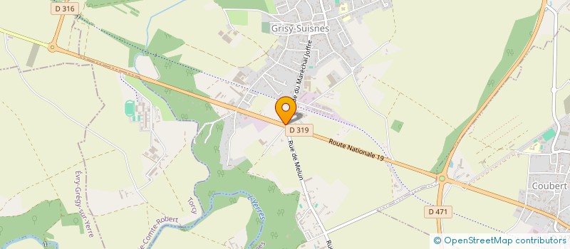 localisation de l'entreprise MONSIEUR MOISE LAUROT  GRISY-SUISNES