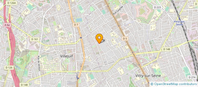 localisation de l'entreprise MONSIEUR MOISE LELLOUCHE à VITRY-SUR-SEINE