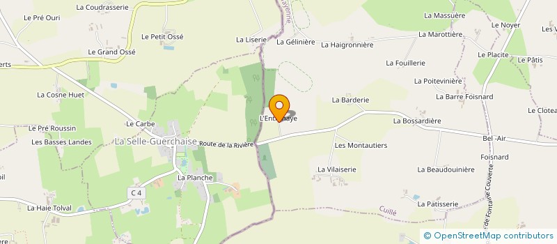 localisation de l'entreprise MONSIEUR MOISE LESAGE à CUILLE