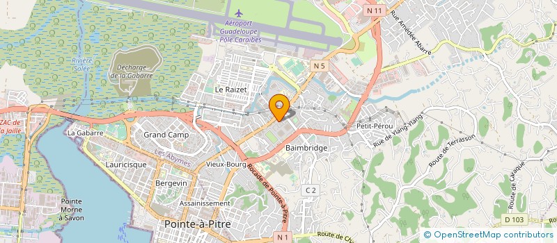 localisation de l'entreprise MONSIEUR MOISE LOUIS à LES ABYMES
