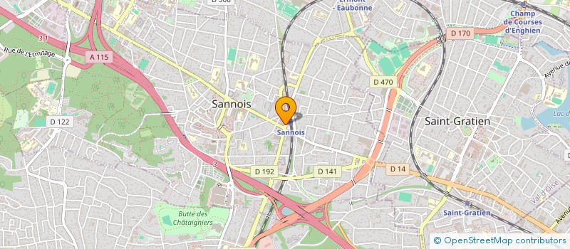 localisation de l'entreprise MONSIEUR MOISE MAKLOUF à SANNOIS